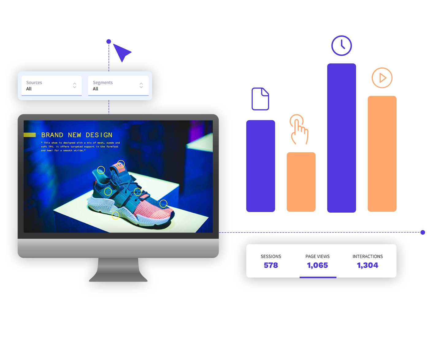 Collecting data in real time