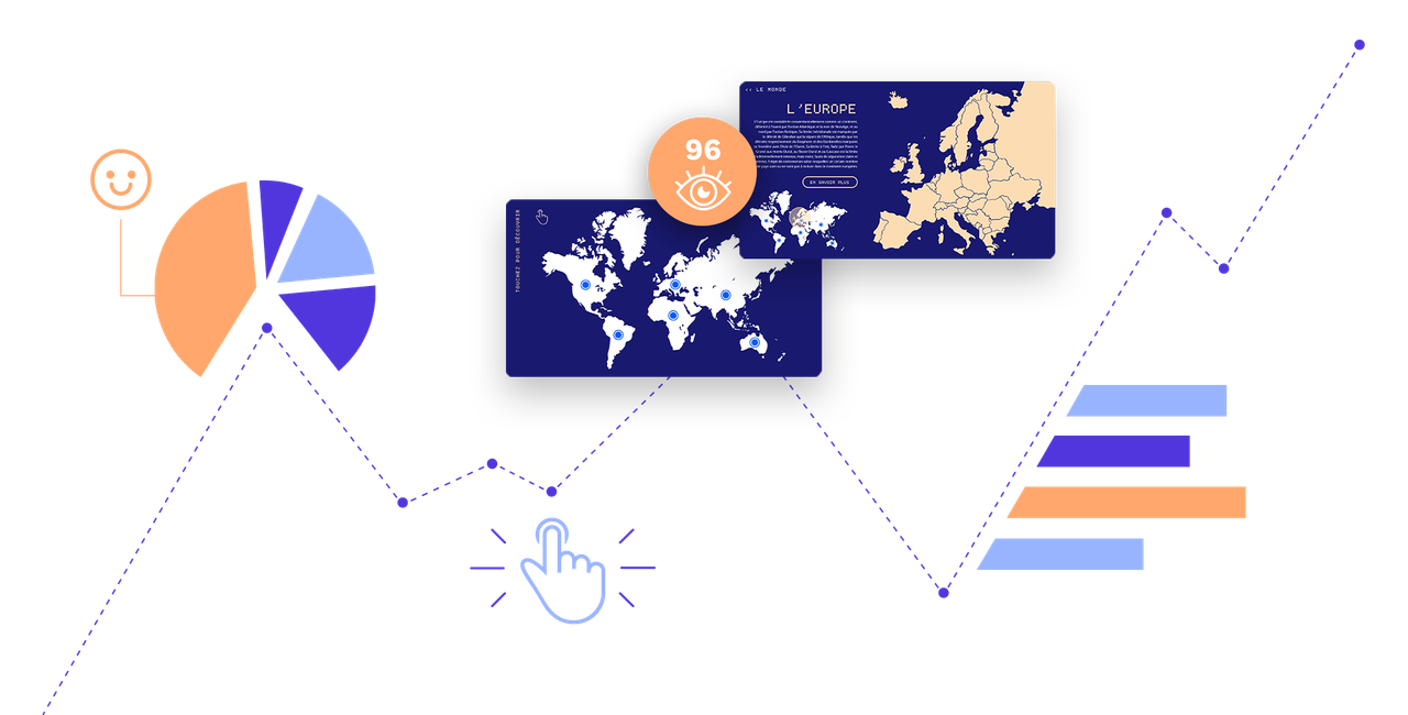 Illustration de la solution Touchify Analytics