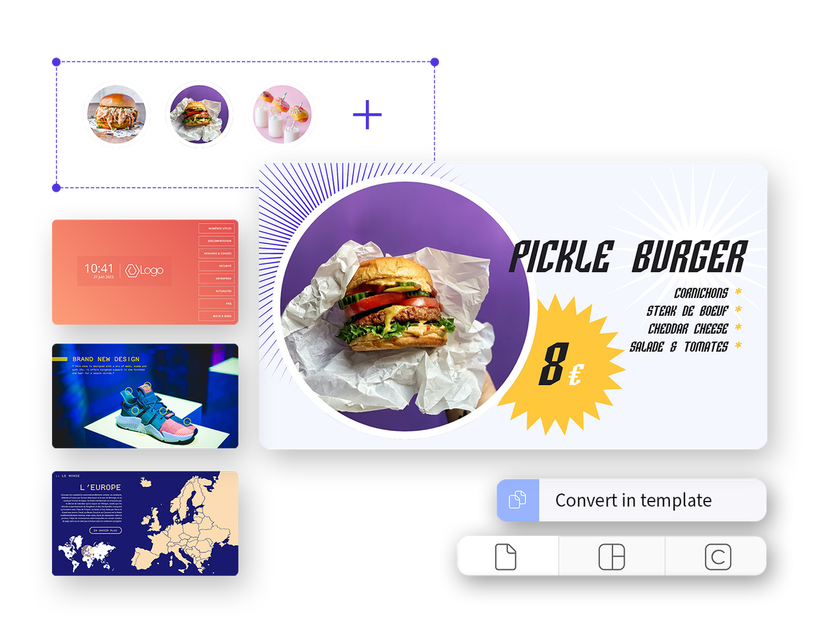 Custom templates and components